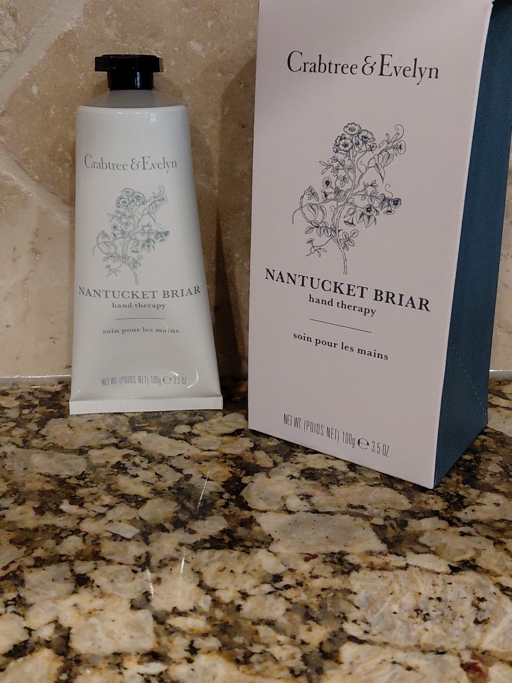 Crabtree & Evelyn Nantucket Briar Hand Cream New In Box - 3.5 fl.oz.